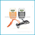 Pocket Calculator with 8 Digits and Rope